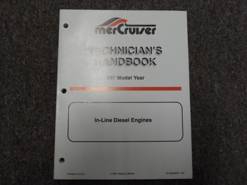 Manuale del tecnico - manuale, mercruiser