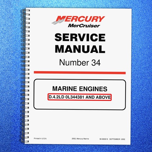 Mercury mercruiser d42l diesel - d42l,
