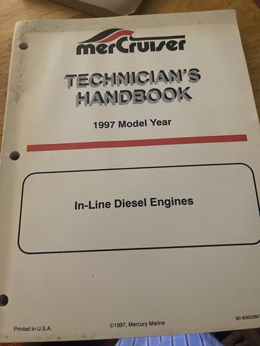 1997 mercruiser technician - 1997, technician's